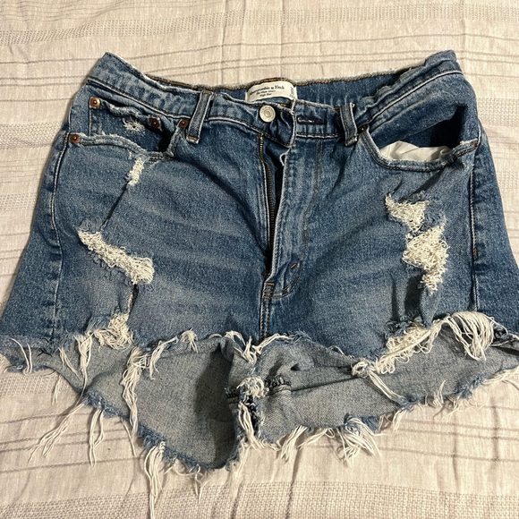Abercrombie & Fitch Shorts Abercrombie And Fitch Curve Love High